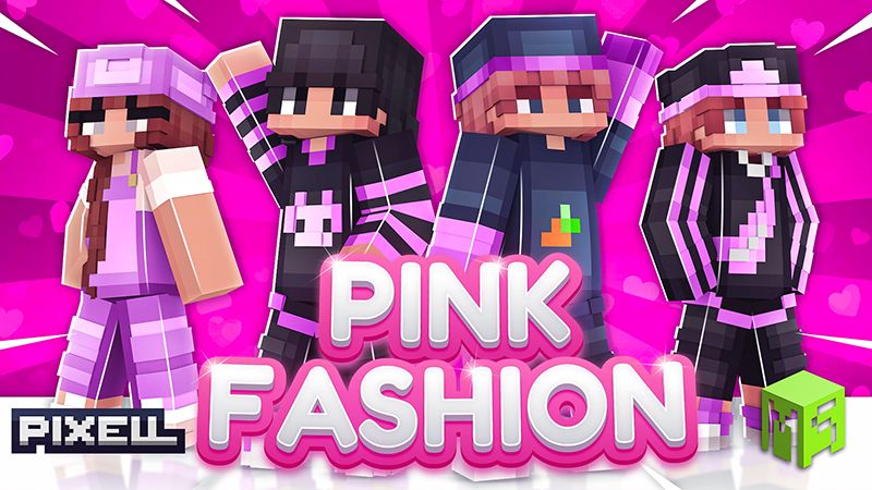 Pink Fashion on the Minecraft Marketplace by Pixell Studio Pink Fashion on the Minecraft Marketplace by Pixell Studio