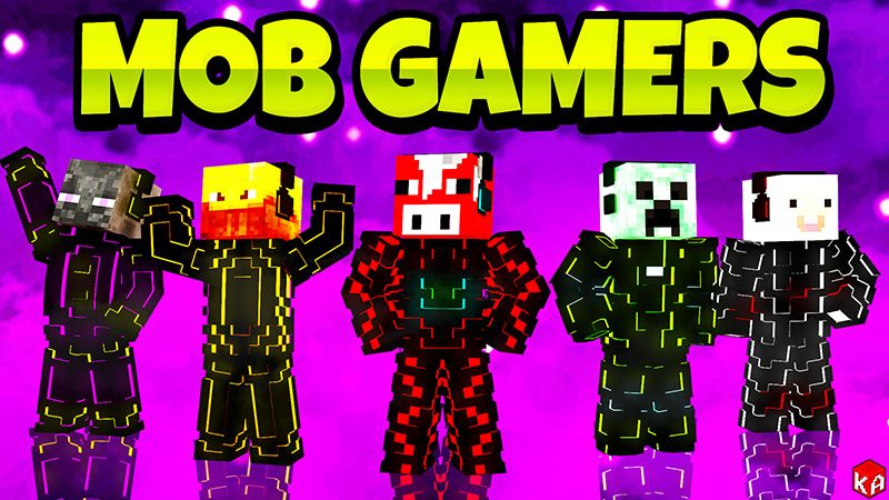 Mob Gamers on the Minecraft Marketplace by KA Studios