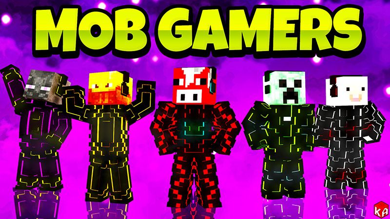 Mob Gamers on the Minecraft Marketplace by KA Studios Mob Gamers on the Minecraft Marketplace by KA Studios