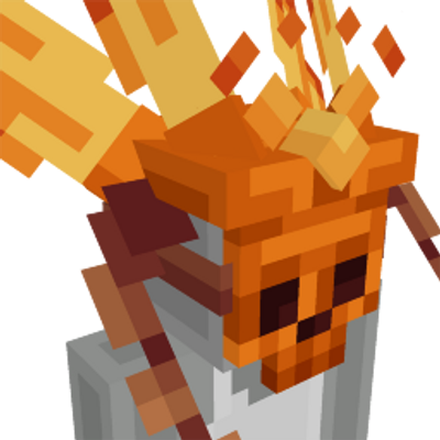 Fire Skull on the Minecraft Marketplace by Pixelbiester