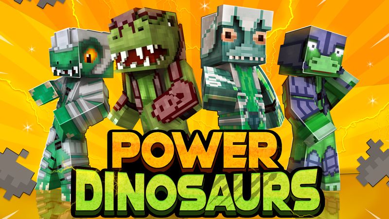 Power Dinosaurs on the Minecraft Marketplace by GoE-Craft Power Dinosaurs on the Minecraft Marketplace by GoE-Craft