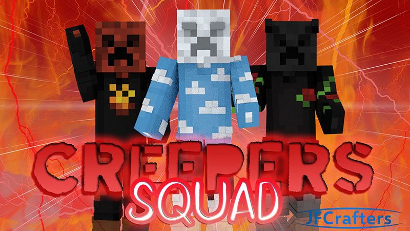 Creeper Squad on the Minecraft Marketplace by JFCrafters Creeper Squad on the Minecraft Marketplace by JFCrafters