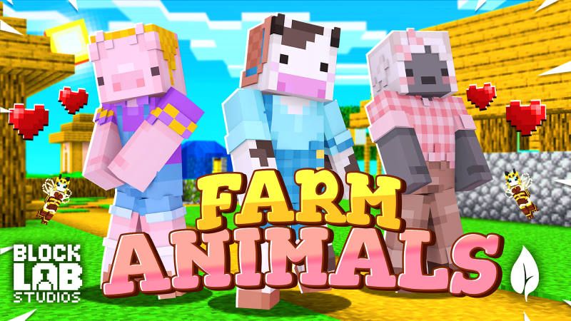 Farm Animals on the Minecraft Marketplace by BLOCKLAB Studios