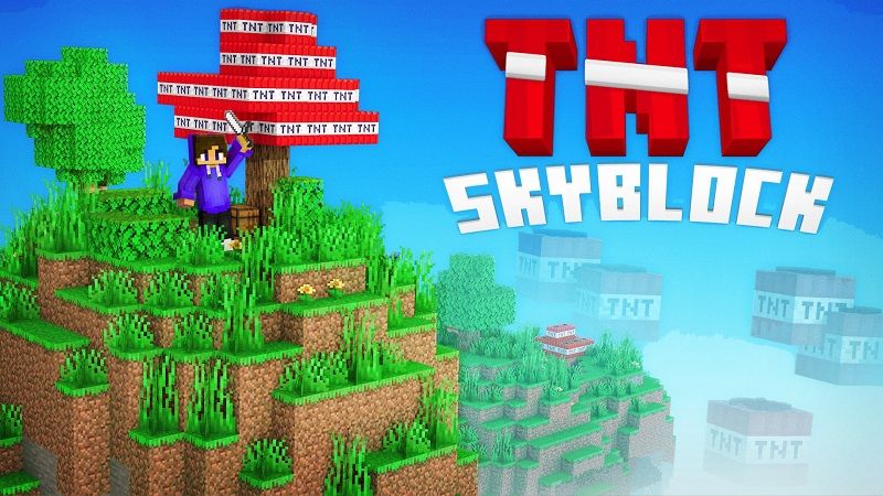 TNT Skyblock on the Minecraft Marketplace by Street Studios TNT Skyblock on the Minecraft Marketplace by Street Studios