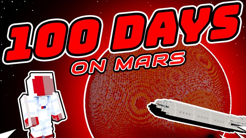 100 Days on Mars on the Minecraft Marketplace by ChewMingo