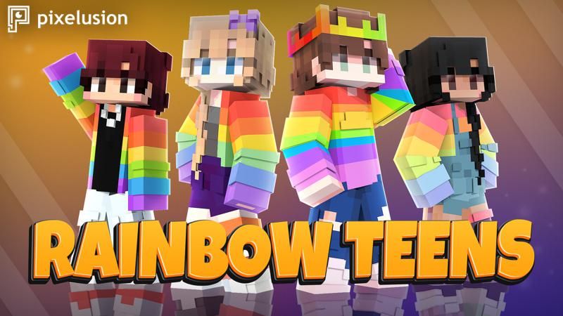 Rainbow Teens on the Minecraft Marketplace by Pixelusion