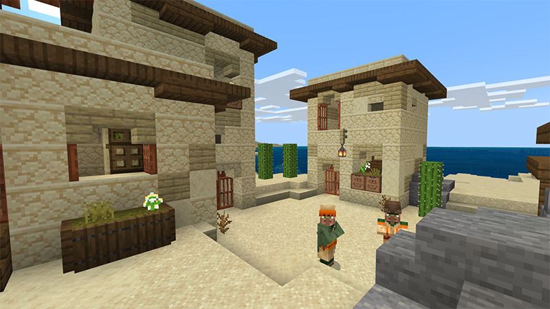 Craftable Village by Mine-North