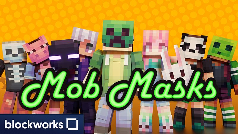 Mob Masks on the Minecraft Marketplace by Blockworks Mob Masks on the Minecraft Marketplace by Blockworks