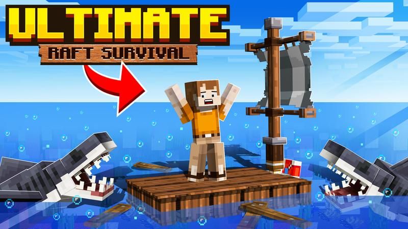 Ultimate Raft Survival on the Minecraft Marketplace by Cubed Creations