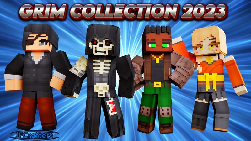 Grims Collection 2023 on the Minecraft Marketplace by JFCrafters Grims Collection 2023 on the Minecraft Marketplace by JFCrafters