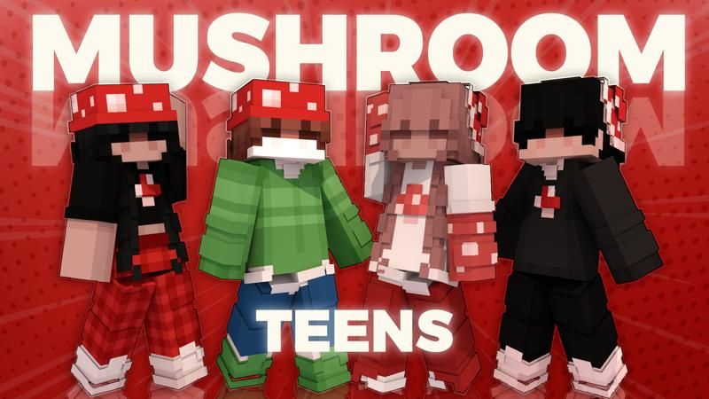 Mushroom Teens on the Minecraft Marketplace by Asiago Bagels