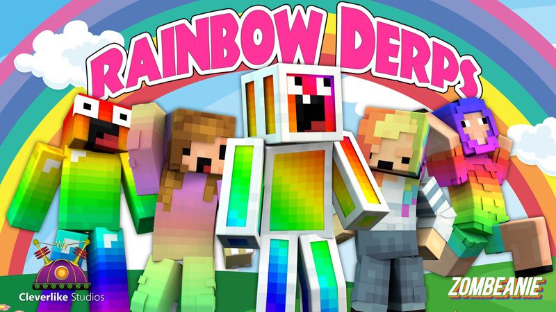 Rainbow Derps on the Minecraft Marketplace by Cleverlike Rainbow Derps on the Minecraft Marketplace by Cleverlike