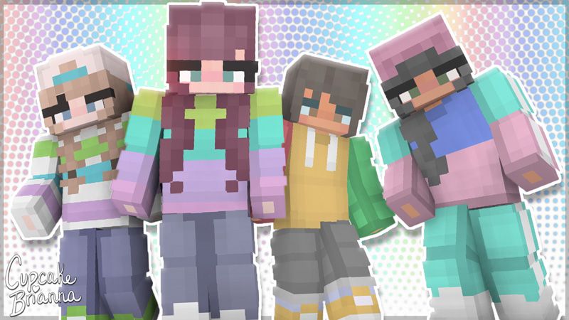 Colorful Look Skin Pack on the Minecraft Marketplace by CupcakeBrianna