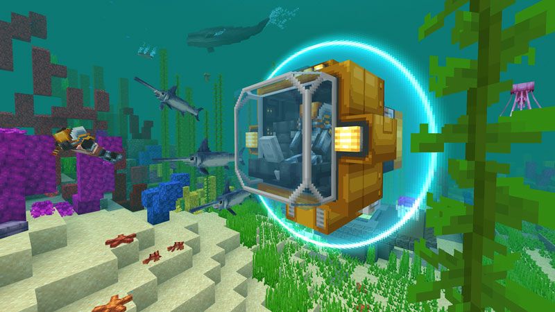 Aquatic Animals by HorizonBlocks