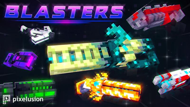 Blasters on the Minecraft Marketplace by Pixelusion Blasters on the Minecraft Marketplace by Pixelusion