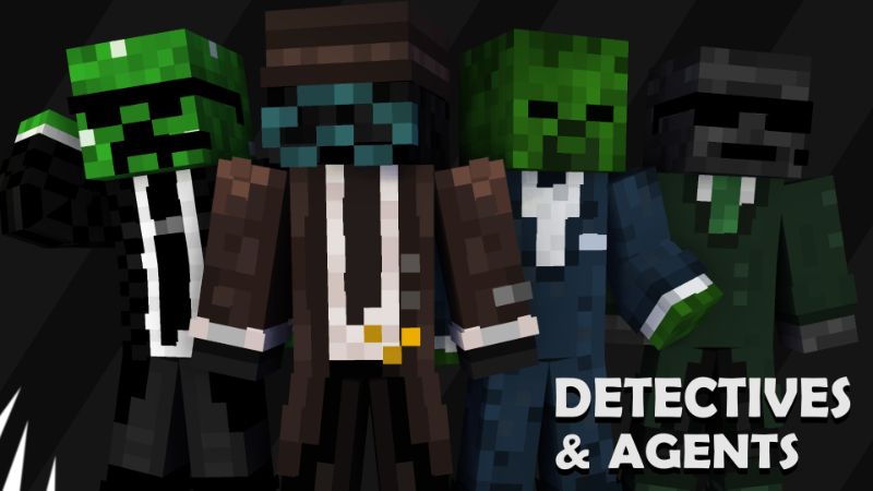 Detectives Agents by Pixelationz Studios (Minecraft Skin Pack ...