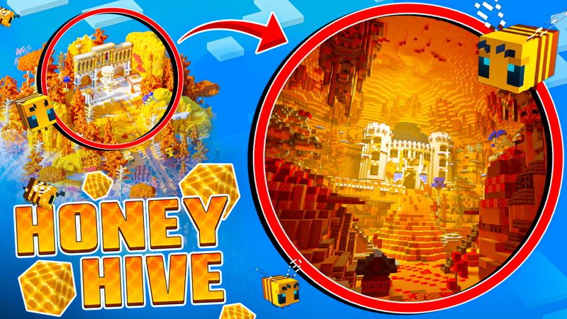 Honey Hive on the Minecraft Marketplace by Pixell Studio Honey Hive on the Minecraft Marketplace by Pixell Studio