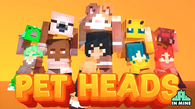 Pet Heads on the Minecraft Marketplace by In Mine Pet Heads on the Minecraft Marketplace by In Mine