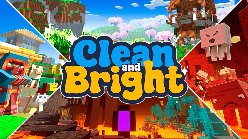 Clean and Bright on the Minecraft Marketplace by Giggle Block Studios
