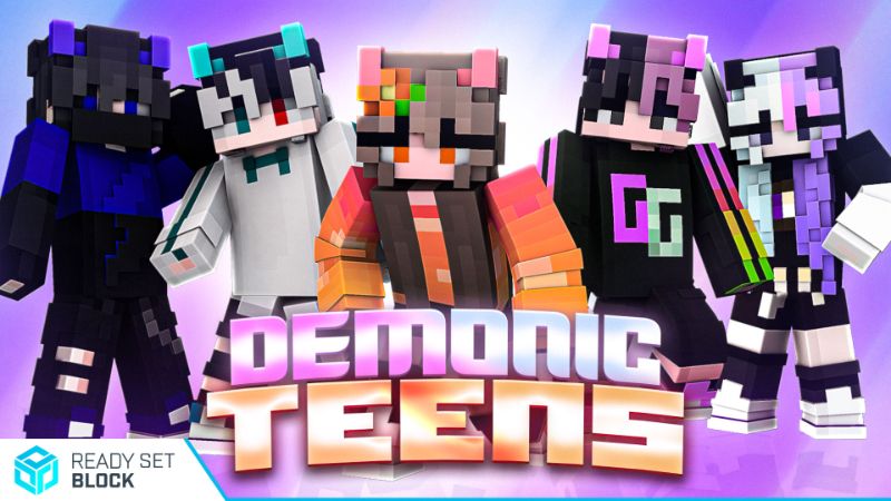 Demonic Teens on the Minecraft Marketplace by Ready, Set, Block!