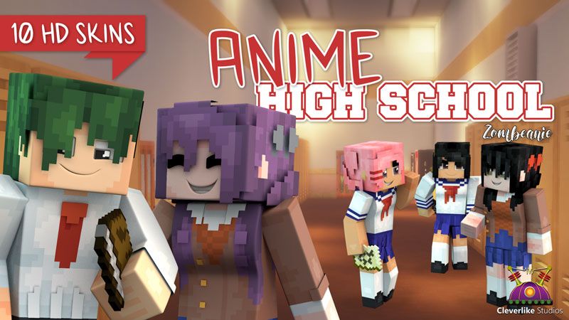 Anime High School HD on the Minecraft Marketplace by Cleverlike