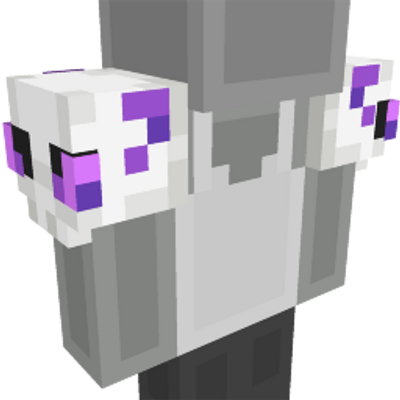 Skull Shoulder Pads on the Minecraft Marketplace by Team Workbench