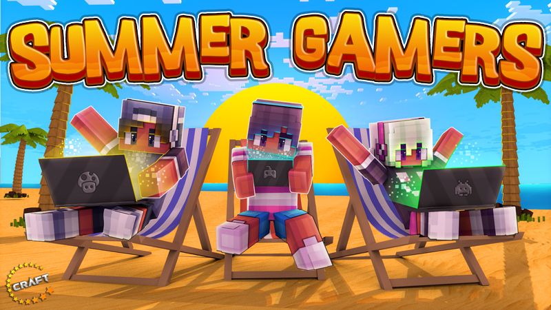 Summer Gamers on the Minecraft Marketplace by The Craft Stars Summer Gamers on the Minecraft Marketplace by The Craft Stars