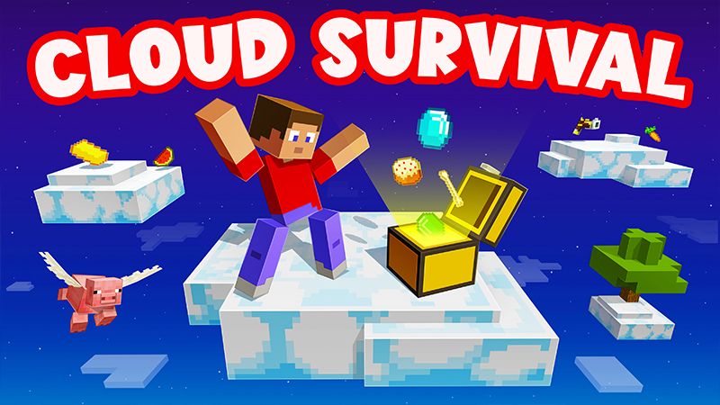 Cloud Survival on the Minecraft Marketplace by Starfish Studios Cloud Survival on the Minecraft Marketplace by Starfish Studios