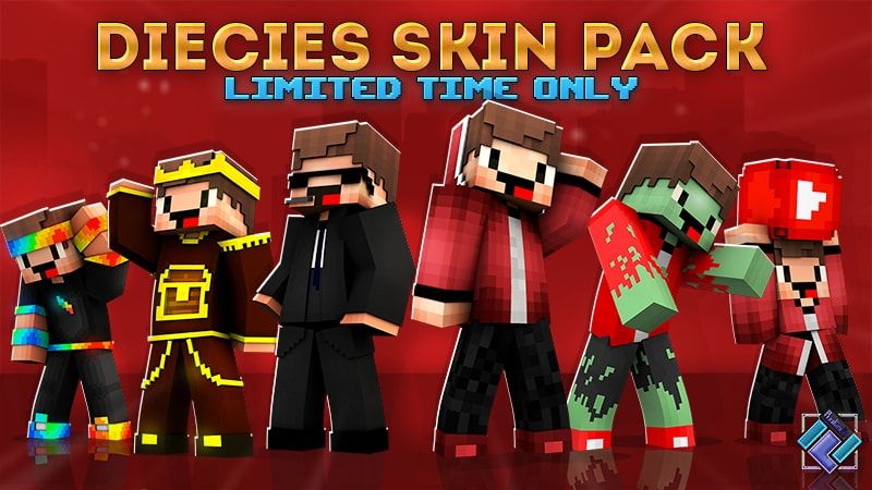 Diecies Skin Pack on the Minecraft Marketplace by PixelOneUp Diecies Skin Pack on the Minecraft Marketplace by PixelOneUp
