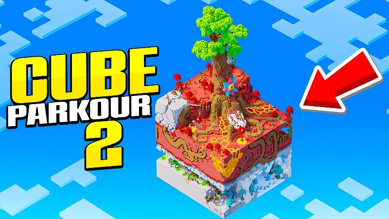 Cube Parkour 2 on the Minecraft Marketplace by Pixell Studio