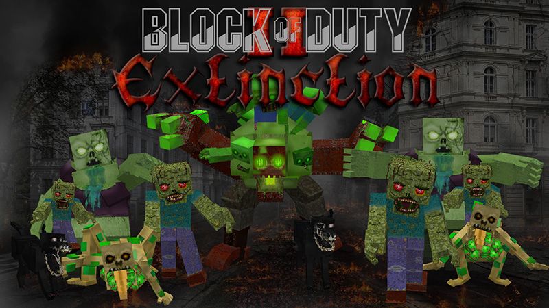 Block of Duty II Extinction on the Minecraft Marketplace by JFCrafters