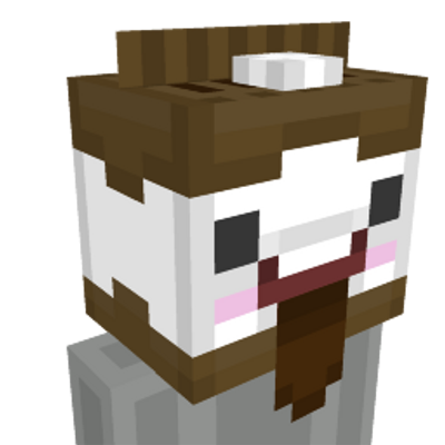 Chocolate Milk Head on the Minecraft Marketplace by Cleverlike