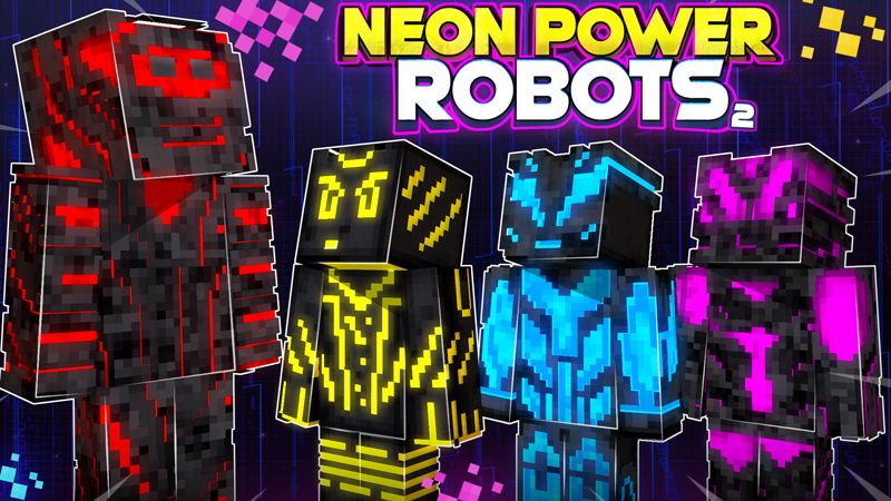 Neon Power Robots 2
