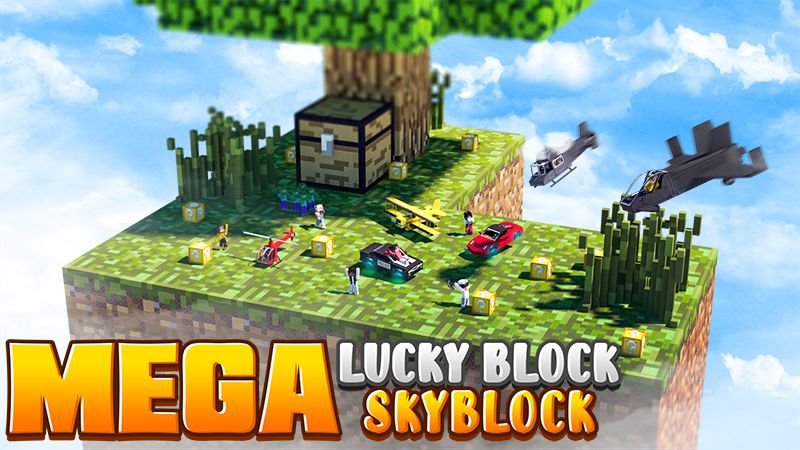 Mega Lucky Block Skyblock