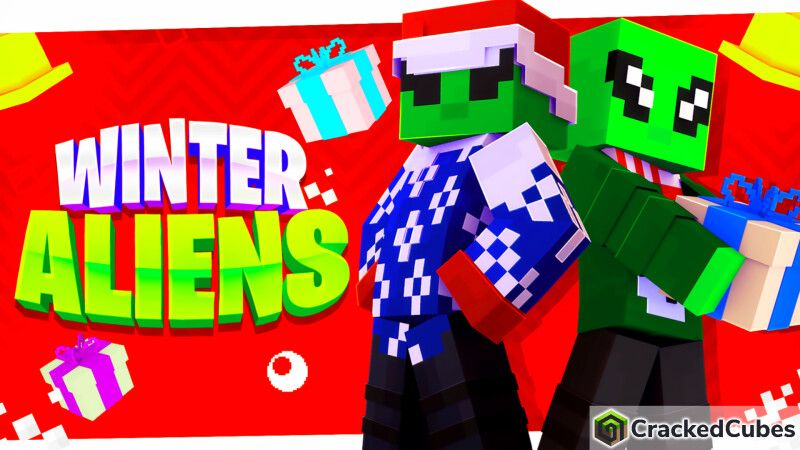 Winter Aliens on the Minecraft Marketplace by CrackedCubes Winter Aliens on the Minecraft Marketplace by CrackedCubes