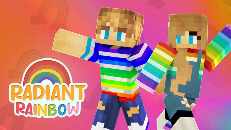 Radiant Rainbow on the Minecraft Marketplace by Impulse