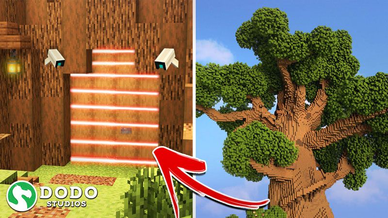 Secret Treehouse Base on the Minecraft Marketplace by Dodo Studios Secret Treehouse Base on the Minecraft Marketplace by Dodo Studios