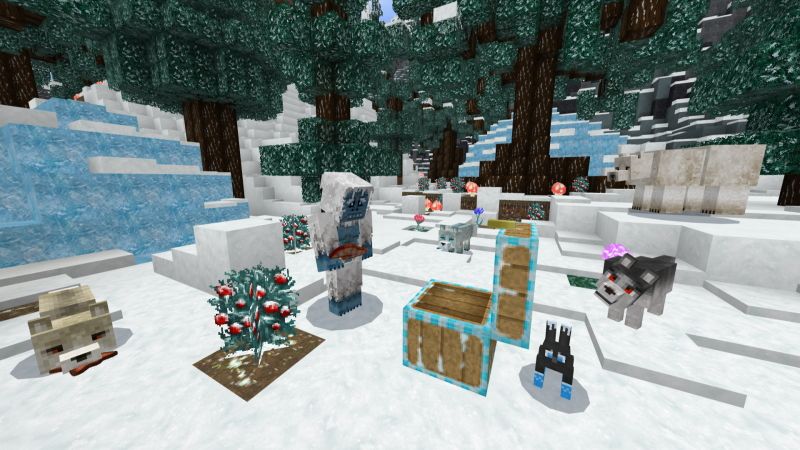 Winter Craft - Frozen Textures by GoE-Craft