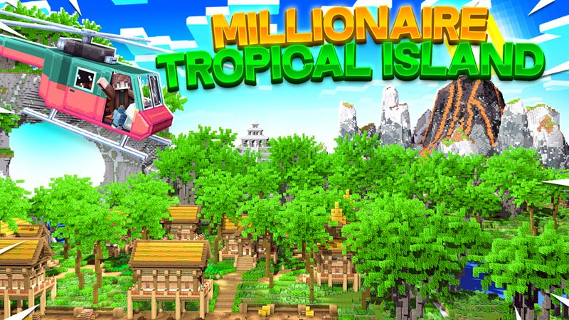 Millionaire Tropical Island on the Minecraft Marketplace by 5 Frame Studios Millionaire Tropical Island on the Minecraft Marketplace by 5 Frame Studios