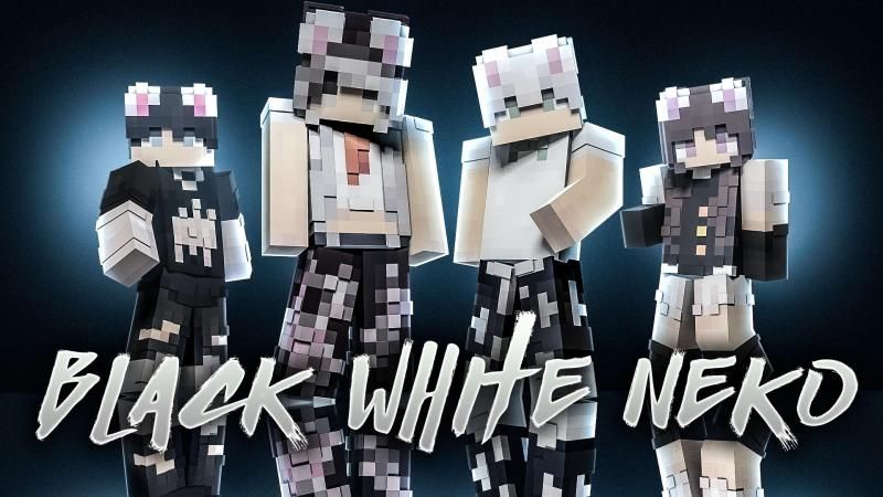 Black White Neko on the Minecraft Marketplace by Podcrash