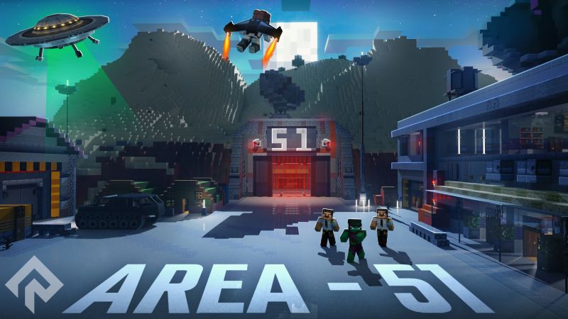 Area 51 on the Minecraft Marketplace by RareLoot Area 51 on the Minecraft Marketplace by RareLoot