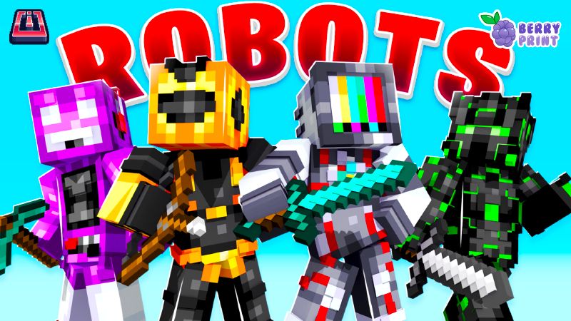 Robots on the Minecraft Marketplace by Razzleberries Robots on the Minecraft Marketplace by Razzleberries