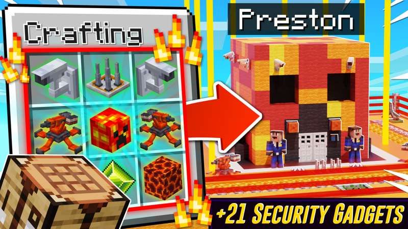 Craftable Secure Houses on the Minecraft Marketplace by Meatball Inc Craftable Secure Houses on the Minecraft Marketplace by Meatball Inc
