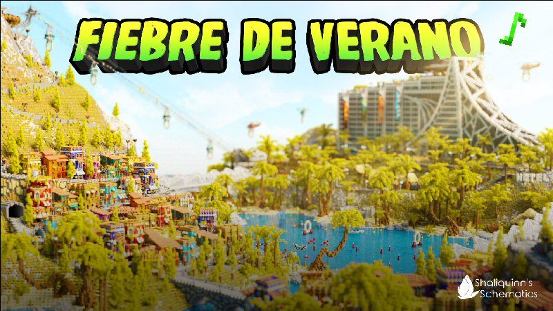 Fiebre de Verano on the Minecraft Marketplace by Shaliquinn's Schematics Fiebre de Verano on the Minecraft Marketplace by Shaliquinn's Schematics