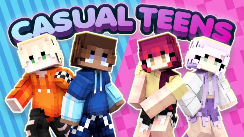 CASUAL TEENS on the Minecraft Marketplace by Red Eagle Studios