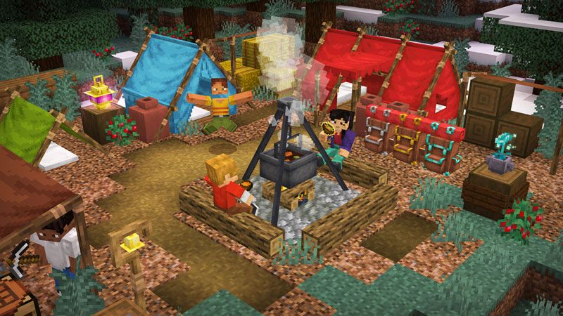 Camping Backpack Add-On 2.0 by HorizonBlocks