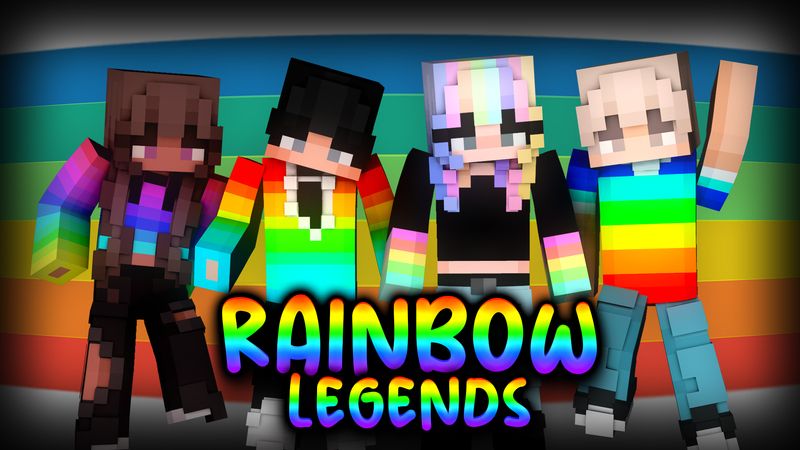 Rainbow Legends by Netherpixel (Minecraft Skin Pack) - Minecraft ...