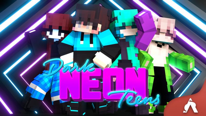 Dark Neon Teens on the Minecraft Marketplace by Atheris Games Dark Neon Teens on the Minecraft Marketplace by Atheris Games