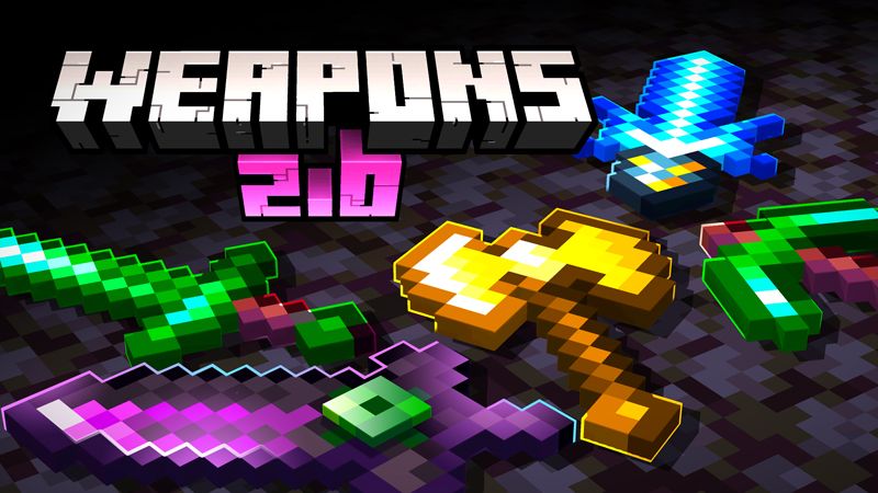 Weapons 20 on the Minecraft Marketplace by SNDBX Weapons 20 on the Minecraft Marketplace by SNDBX