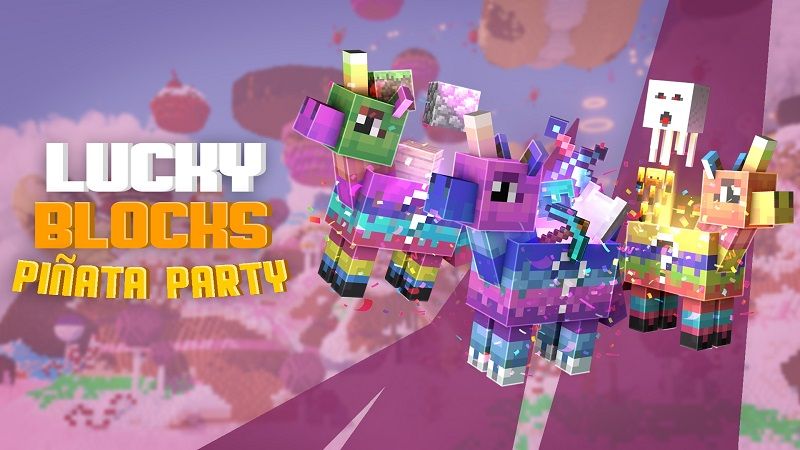 Lucky Block Piñata Party